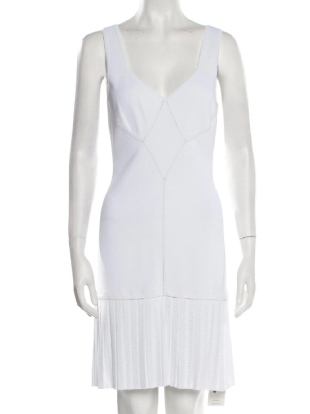 Alaïa White Mini Dress